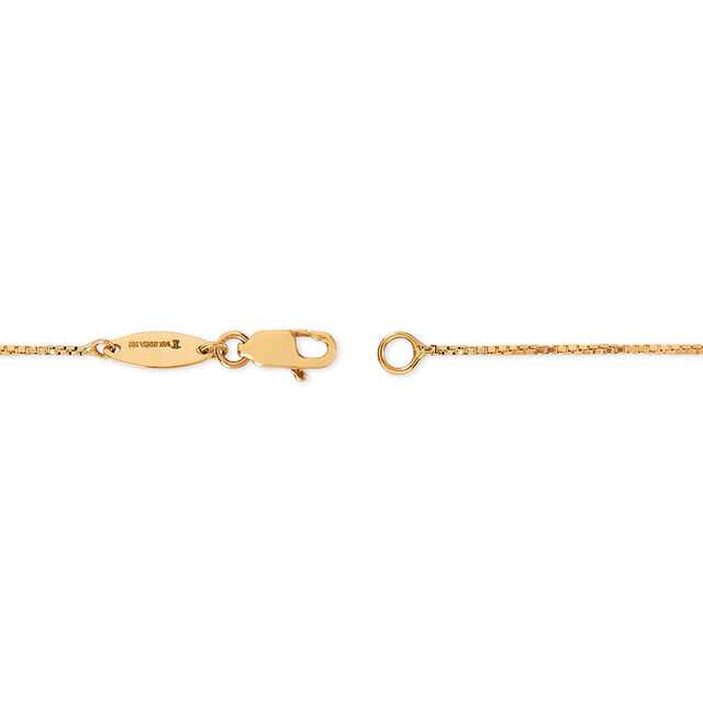 Tanishq 18KT Gold Pendant with Chain for Women 4