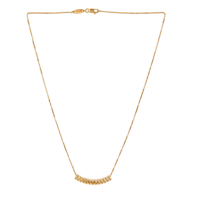Tanishq 18KT Gold Pendant with Chain for Women 