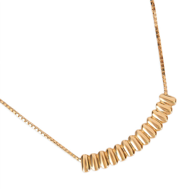Tanishq 18KT Gold Pendant with Chain for Women 3