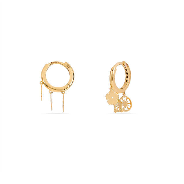 Tanishq 18KT Gold Earrings for Women 2