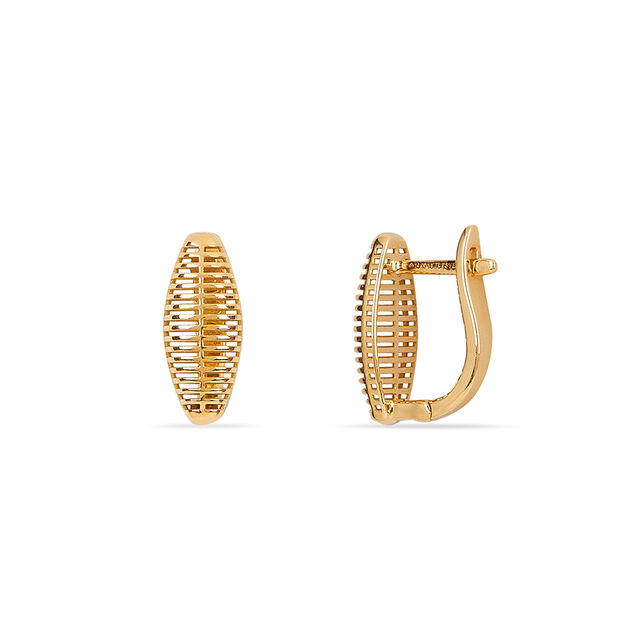 Tanishq 18KT Gold Earrings for Women 3