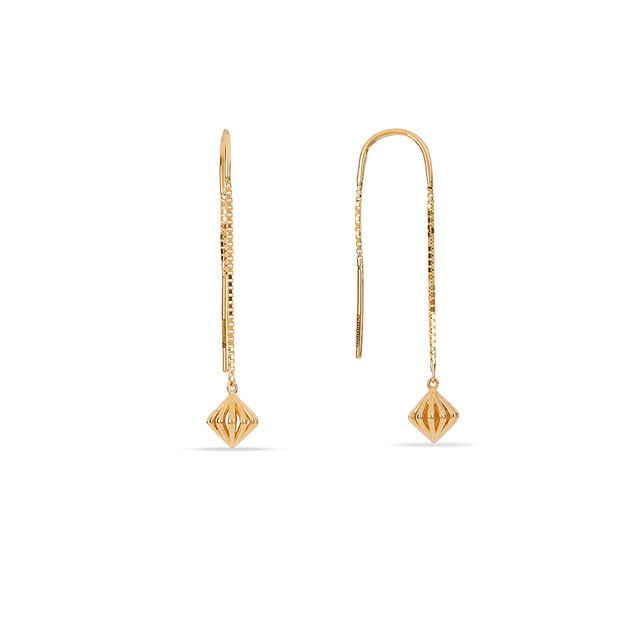 Tanishq 18KT Gold Earrings for Women 2