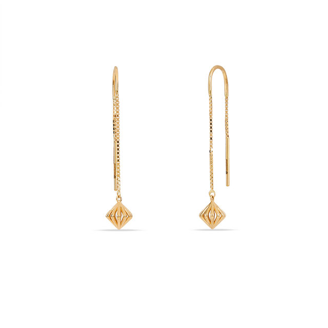Tanishq 18KT Gold Earrings for Women 3