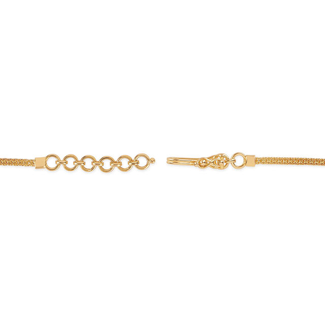 Tanishq 18KT Mango Motifs Embellished Necklace Set for Women 6