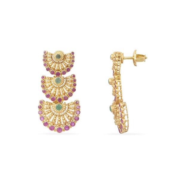 Tanishq 18KT Gold Necklace Set 4
