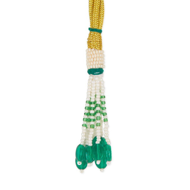 Tanishq 18KT Ruby & Emerald Lakshmi Haram for Women 5