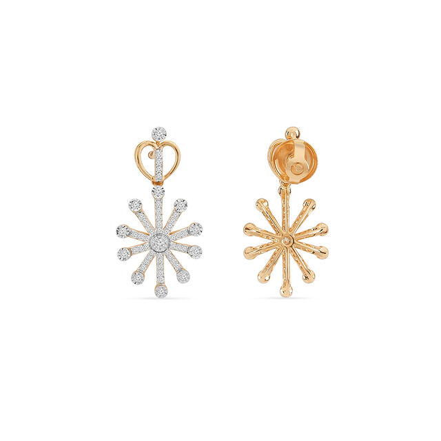 Tanishq 18KT Diamond Necklace Set for Women 4