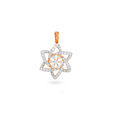Geometric Star Diamond Pendant Set 4