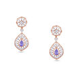 Radiant Sapphire and Diamond Necklace Set 4