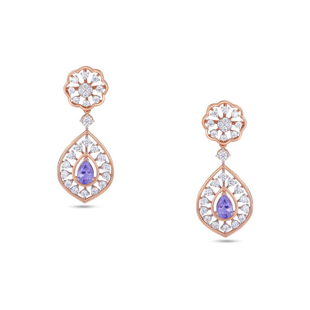 Radiant Sapphire and Diamond Necklace Set 4