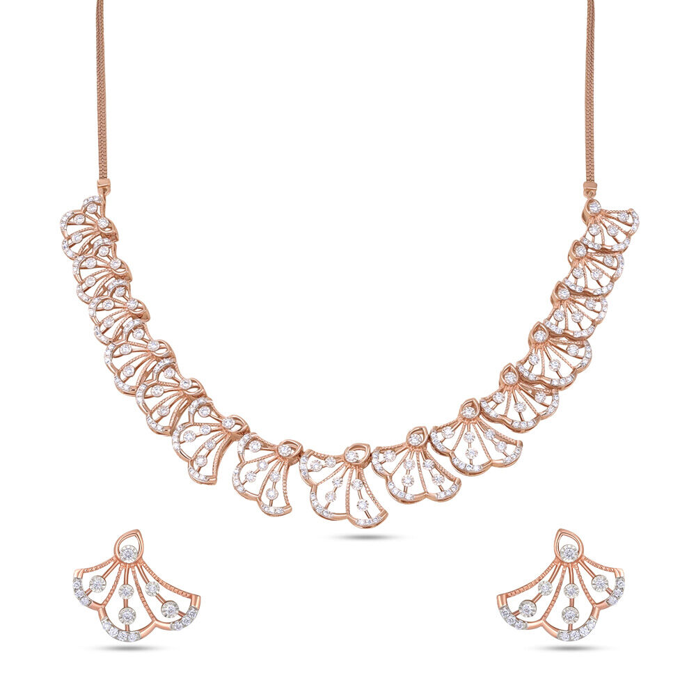Tanishq rose gold chain hot sale