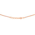 Exquisite Almond Motif Diamond Necklace Set 3