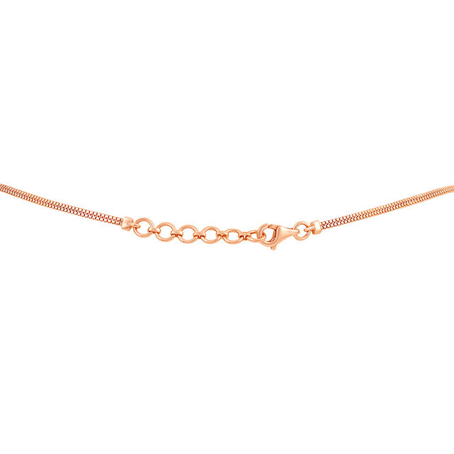 Exquisite Almond Motif Diamond Necklace Set 3