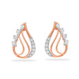 Exquisite Almond Motif Diamond Necklace Set 4