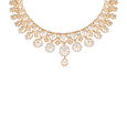 Exquisite Gold Diamond Necklace Set 3