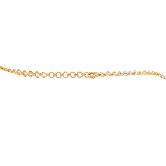 Exquisite Gold Diamond Necklace Set 5