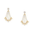 Radiant Diamond Waterfall Necklace Set 3