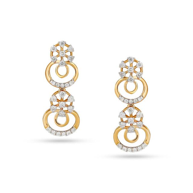 Diamond Floral Necklace Set 3