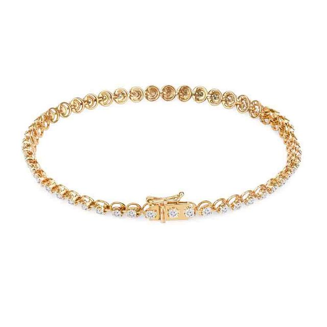 Tanishq 18 Kt Diamond Bracelet 