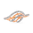 Yellow Gold Ring with Delicate Leaf Design 2