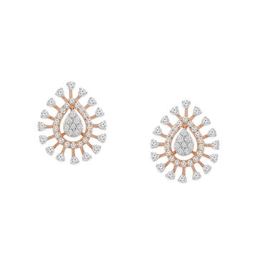 Tanishq 18KT Diamond Earrings for Women