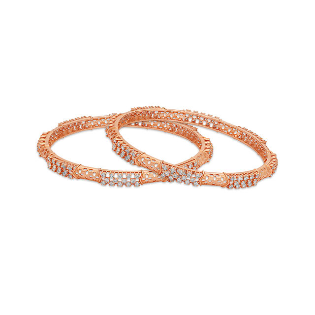 Tanishq 18 Karat Diamond Bangle for Women 