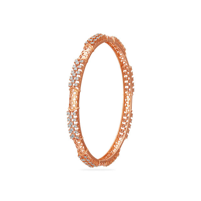 Tanishq 18 Karat Diamond Bangle for Women 3