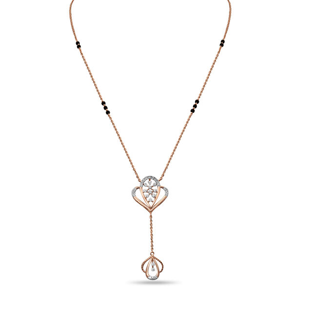 Tanishq 18 Karat Diamond Mangalsutra for Women 