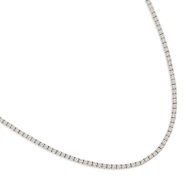 Tanishq 18KT Diamond Gold Necklace 4
