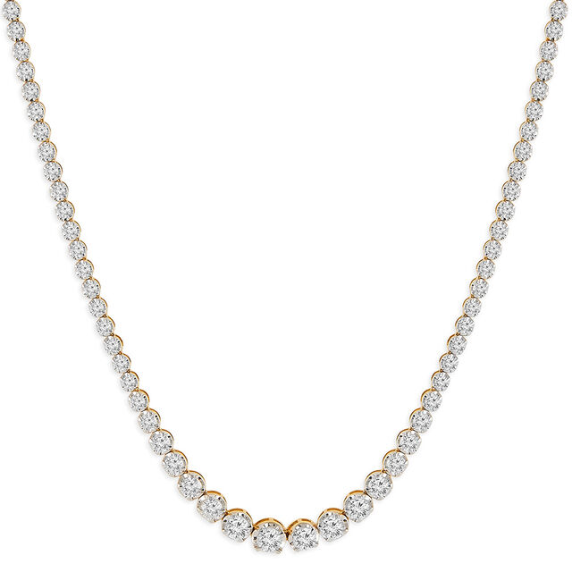 Tanishq 18KT Diamond Gold Necklace 