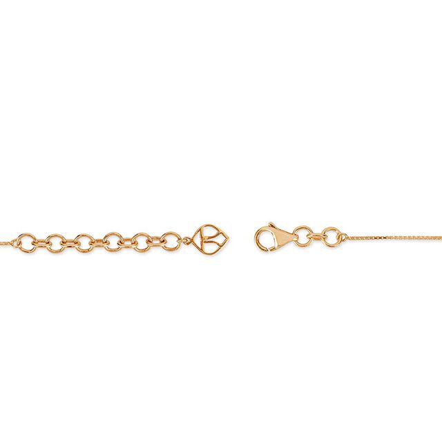 Tanishq 18KT Starburst Ixora Pendant Set for Women 3