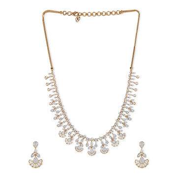 Marigold Garland Diamond Necklace Set?