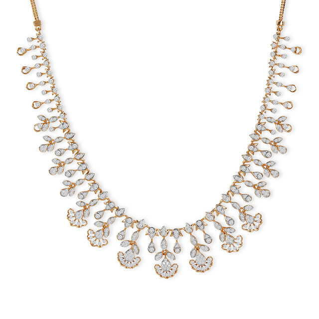 Marigold Garland Diamond Necklace Set? 2