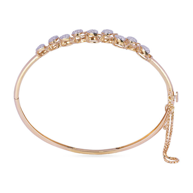 Tanishq 18KT Diamond Bangle for Women 3