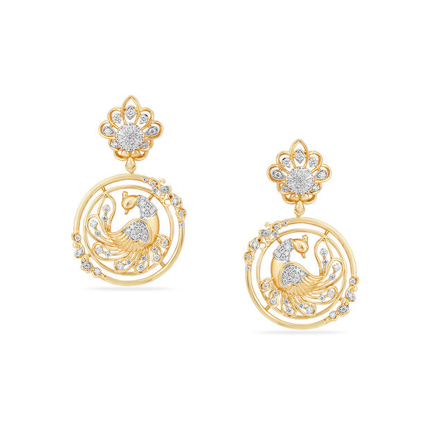 Tanishq 18KT Mayur Mandala Necklace 3