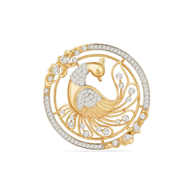 Tanishq 18KT Mayur Mandala Necklace 5