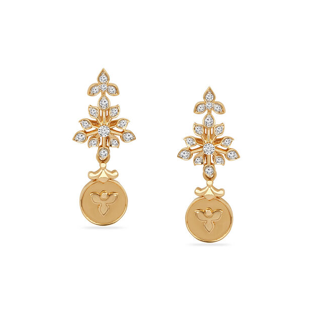 Tanishq 18KT Kasu Prarthana Necklace Set 6