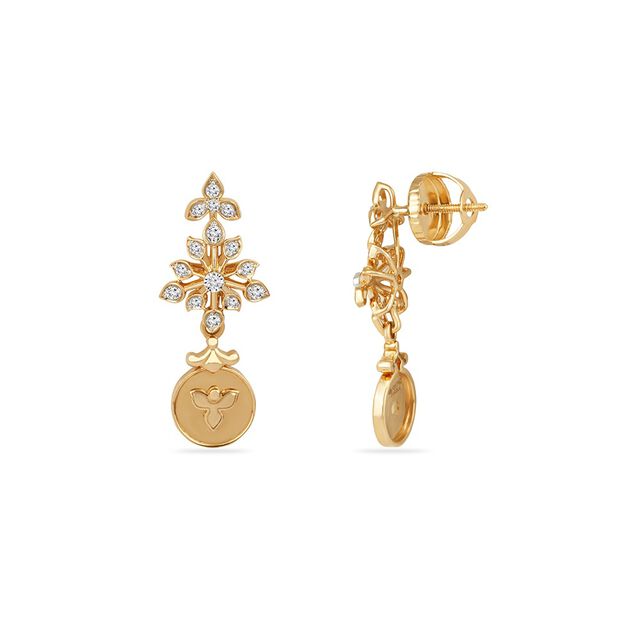 Tanishq 18KT Kasu Prarthana Necklace Set 7