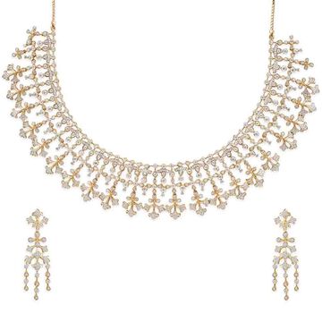 Tanishq 18KT Kazuthilla Contrast Necklace Set