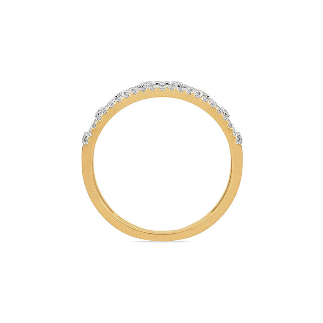 Tanishq 18KT Inverted Lotus Band for Women 3