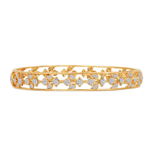 Tanishq 18KT Thumba Current Bangle for Women 