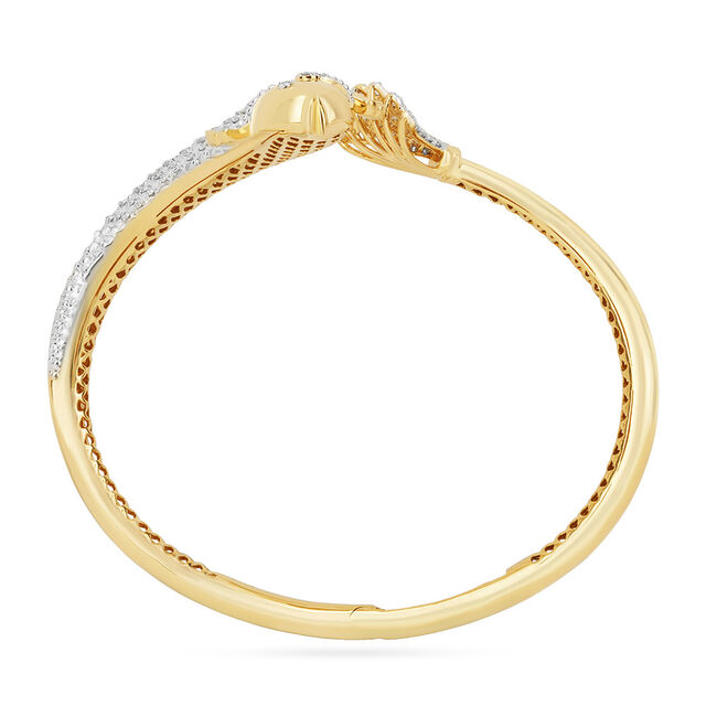Tanishq 18KT Swim Beneath the Skin Bangle for Women 3
