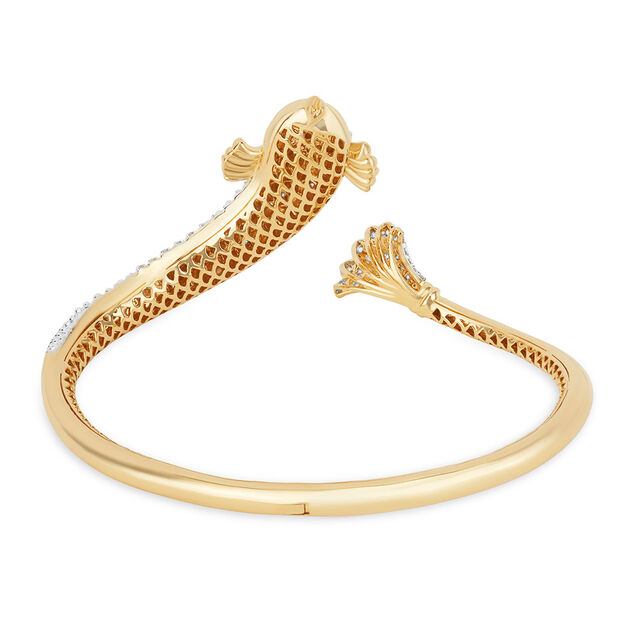 Tanishq 18KT Swim Beneath the Skin Bangle for Women 4
