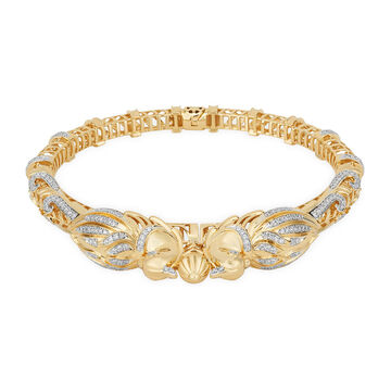 Tanishq 18KT Whisper Between Two Wings Bangle