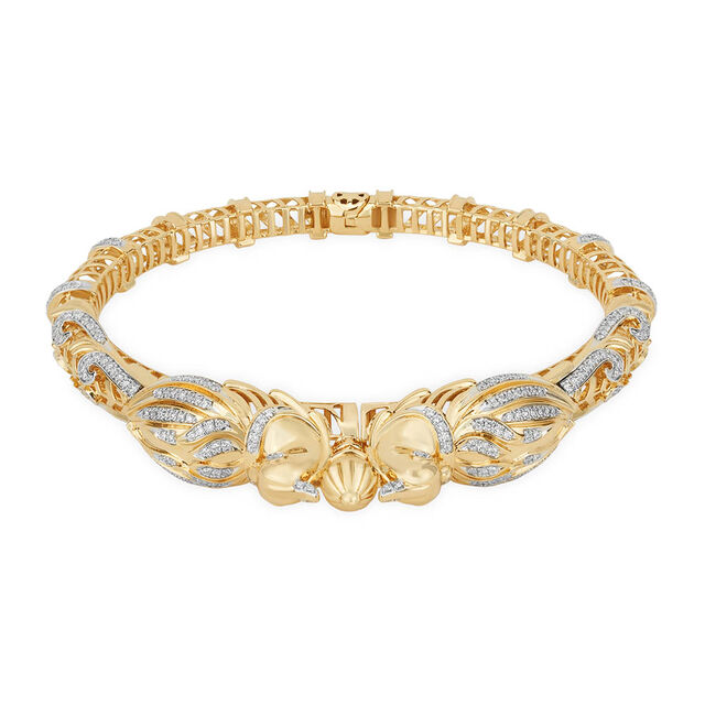 Tanishq 18KT Whisper Between Two Wings Bangle 