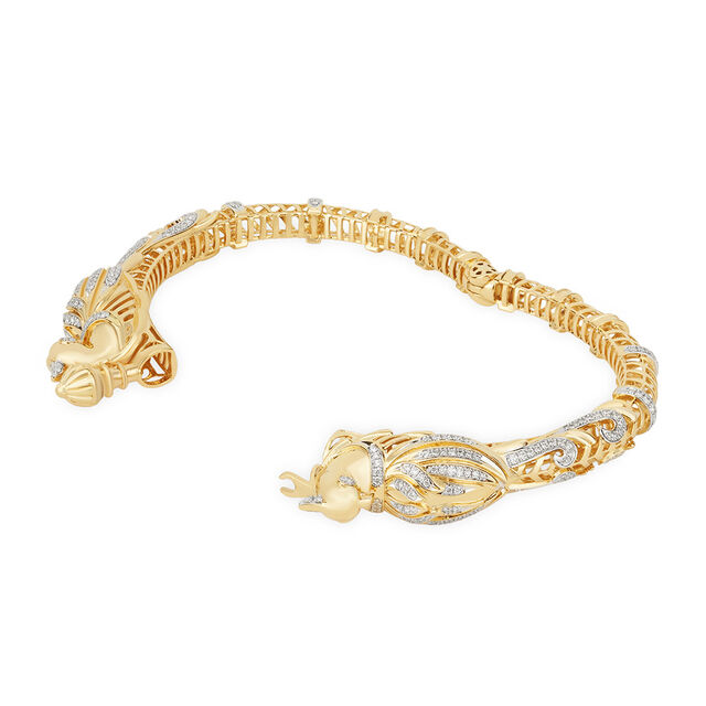 Tanishq 18KT Whisper Between Two Wings Bangle 4