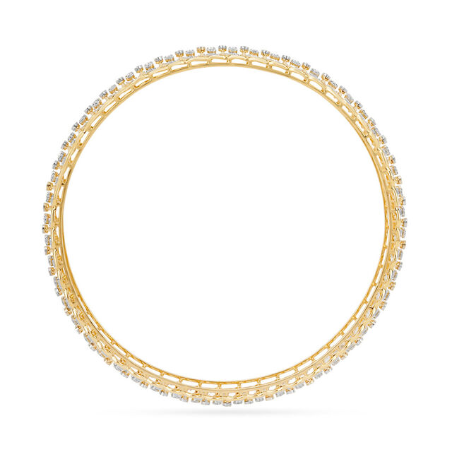 Tanishq 18KT Circle of Strength Bangle for Women 3