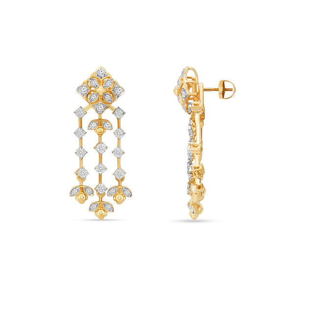 Tanishq 18KT Diamond Crescendo Necklace Set 6