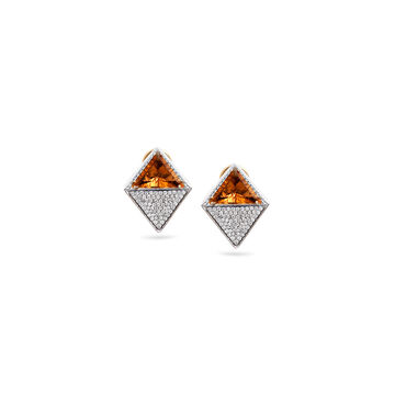 Tanishq 18 KT Diamond Earrings for Women