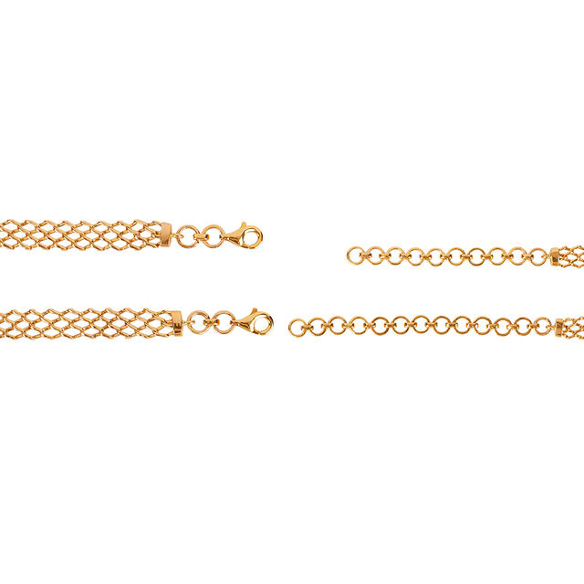 Tanishq 18KT Diamond Necklace Set for Women 8